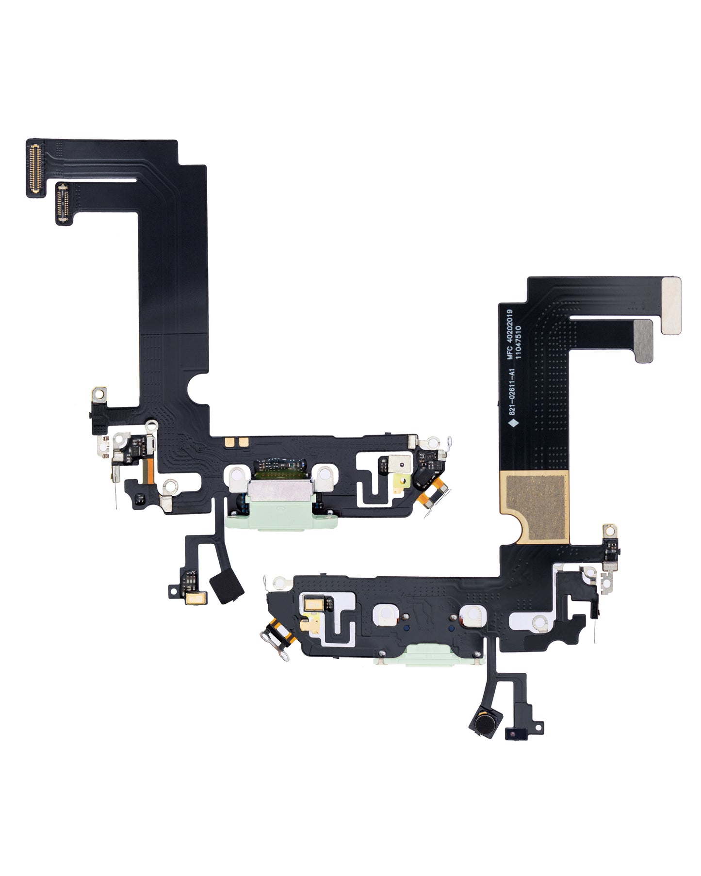 Charging Port Flex Cable For iPhone 12 Mini (Aftermarket Plus) (Green)