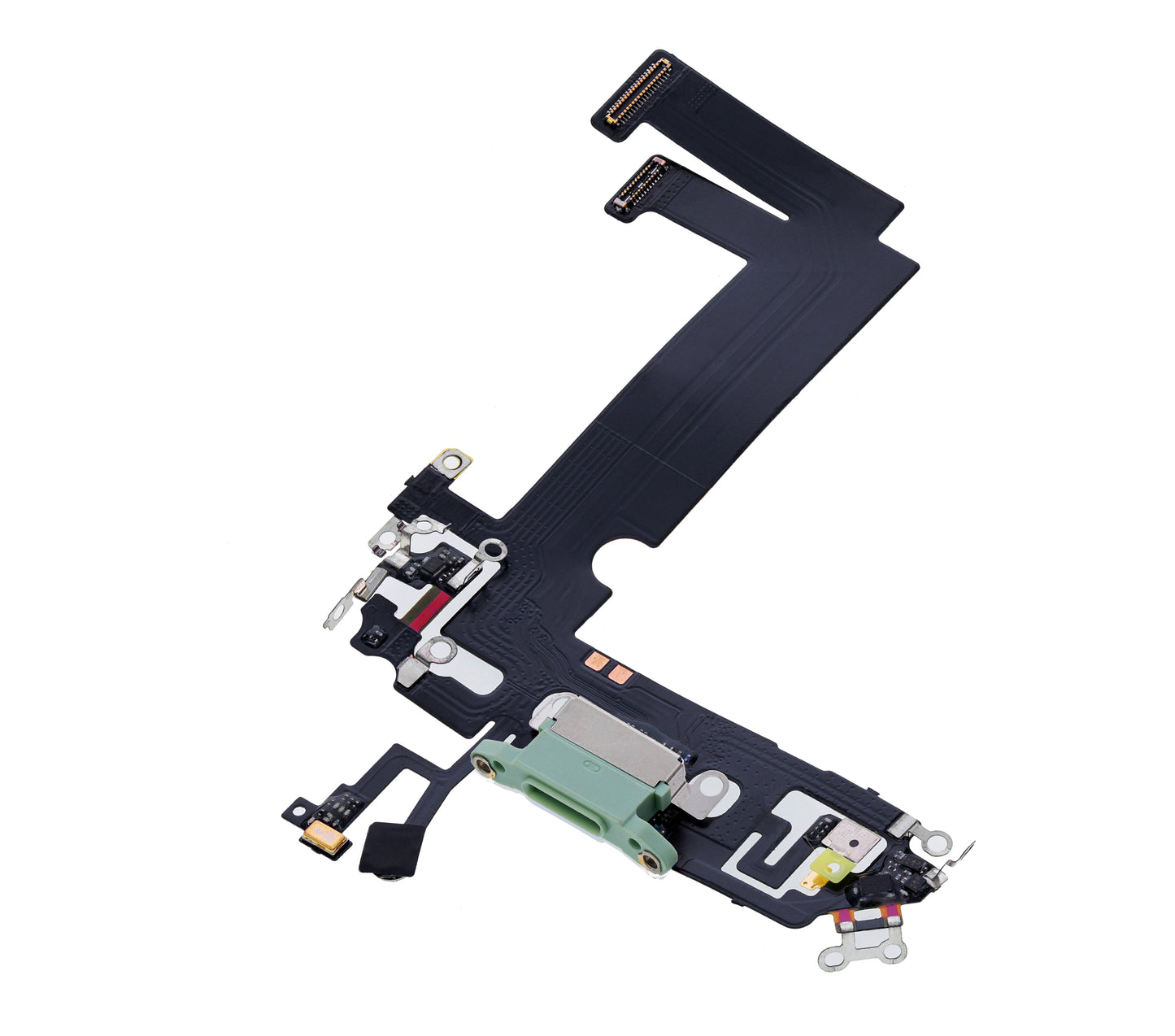 Charging Port Flex Cable For iPhone 12 Mini (Aftermarket Plus) (Green)