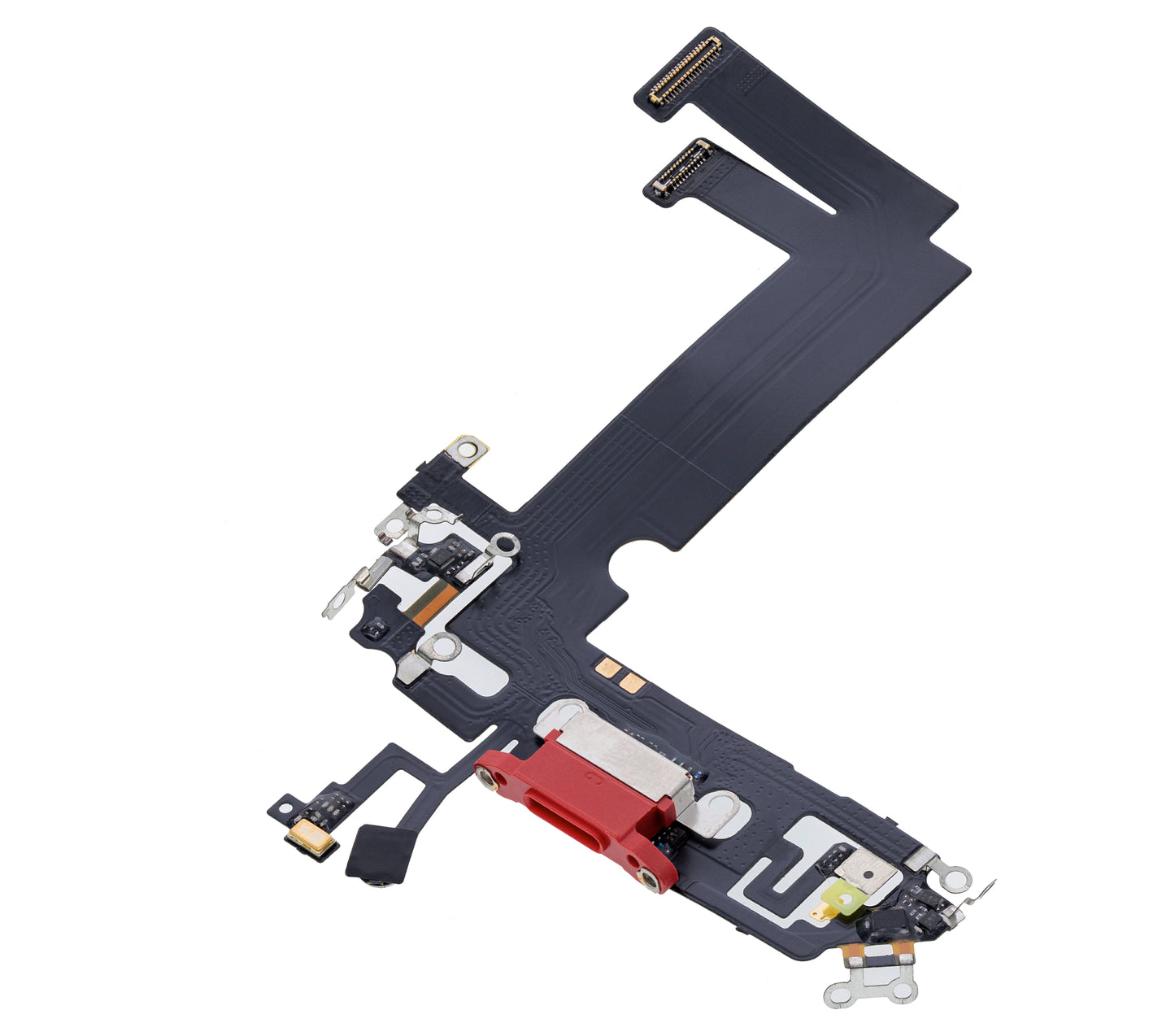 Charging Port Flex Cable For iPhone 12 Mini (Aftermarket Plus) (Red)