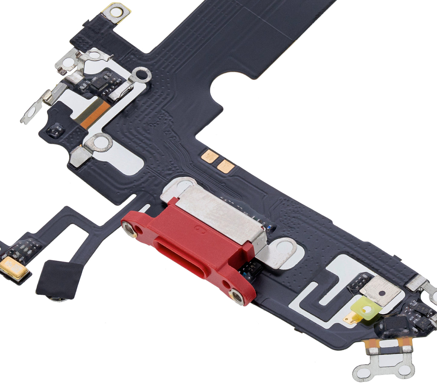 Charging Port Flex Cable For iPhone 12 Mini (Aftermarket Plus) (Red)