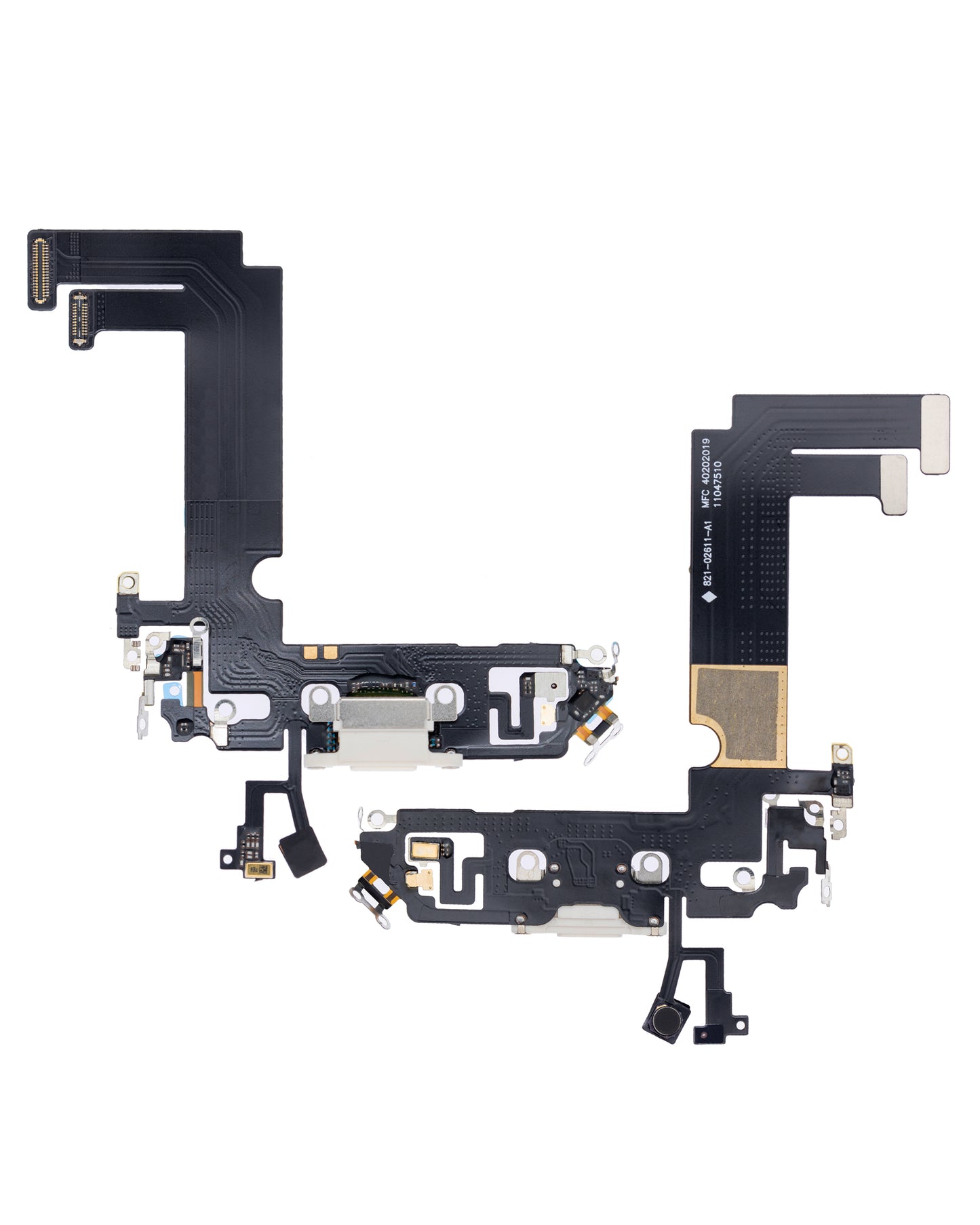 Charging Port Flex Cable For iPhone 12 Mini (Aftermarket Plus) (White)