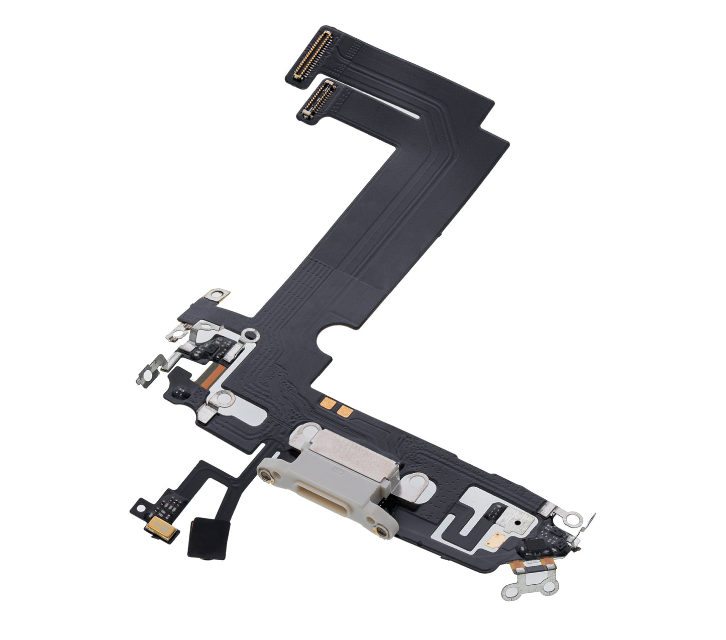 Charging Port Flex Cable For iPhone 12 Mini (Aftermarket Plus) (White)