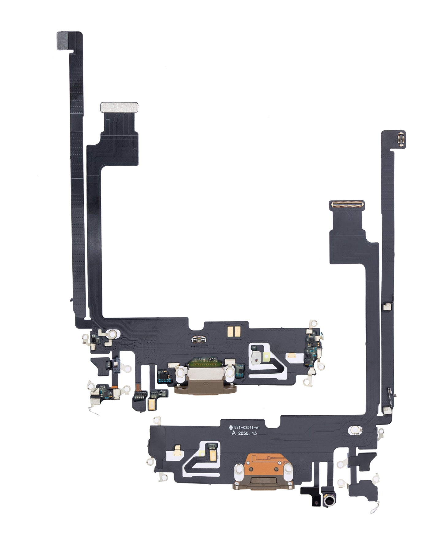Charging Port Flex Cable For iPhone 12 Pro Max (Aftermarket Plus) (Gold)