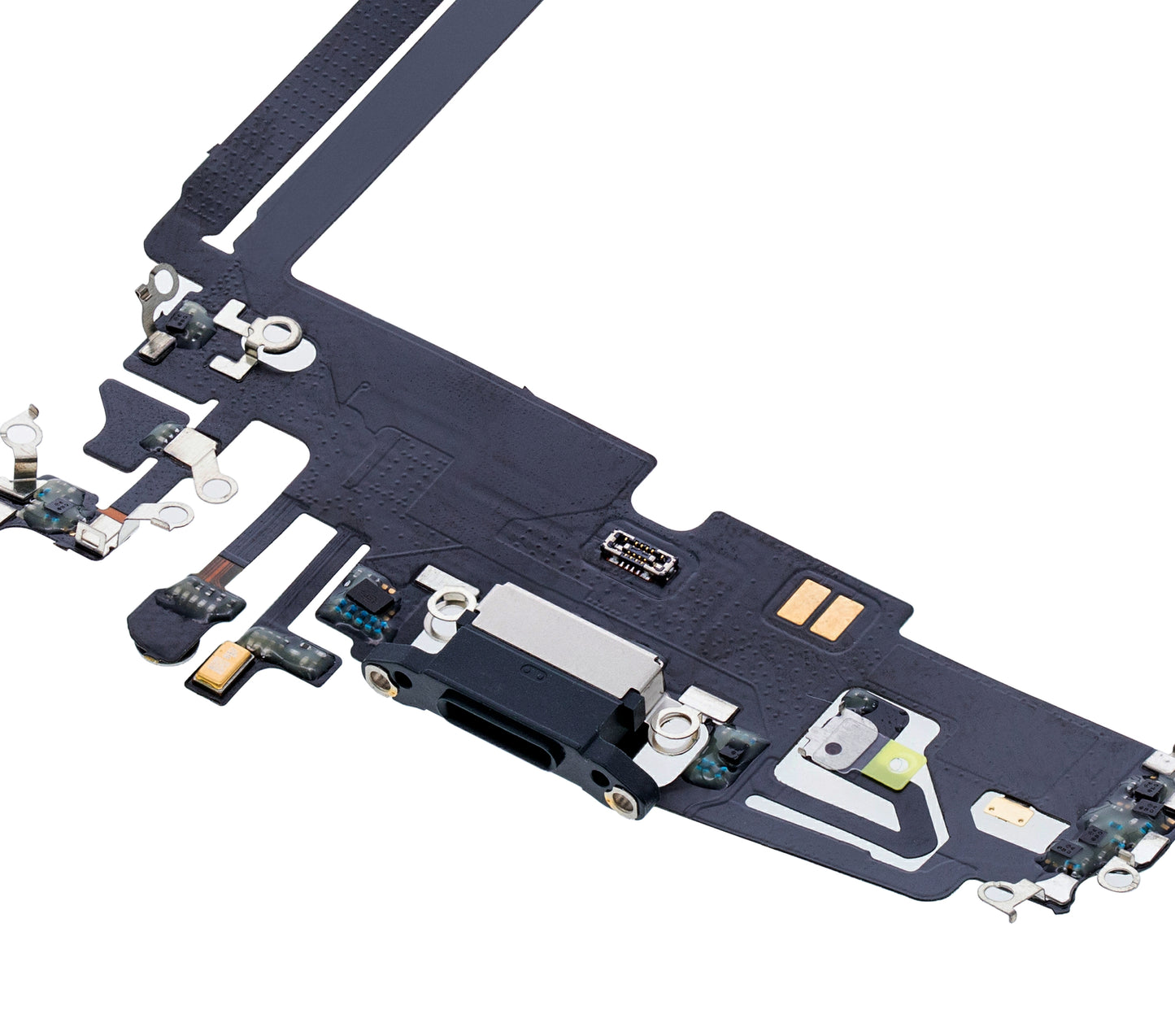Charging Port Flex Cable For iPhone 12 Pro Max (Aftermarket Plus) (Pacific Blue)