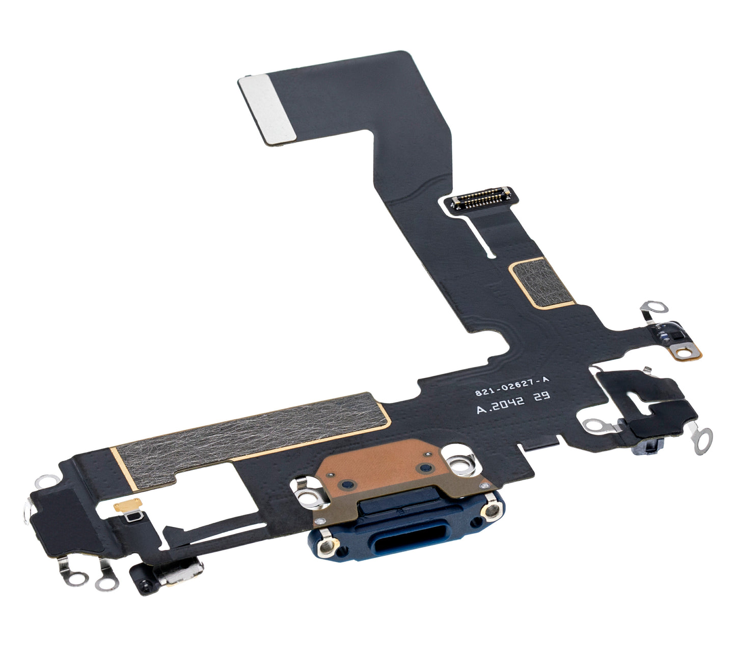Charging Port Flex Cable For iPhone 12 Pro (Used OEM Pull) (Pacific Blue)