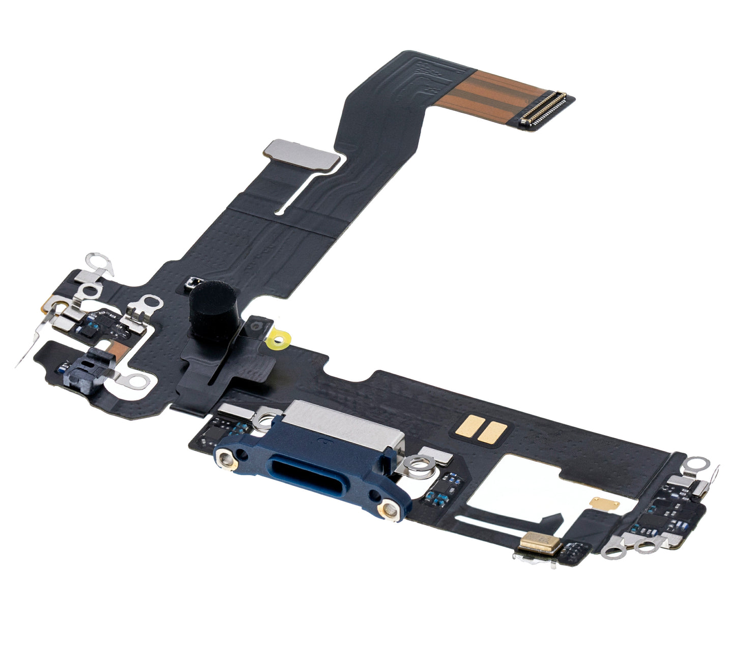 Charging Port Flex Cable For iPhone 12 Pro (Used OEM Pull) (Pacific Blue)