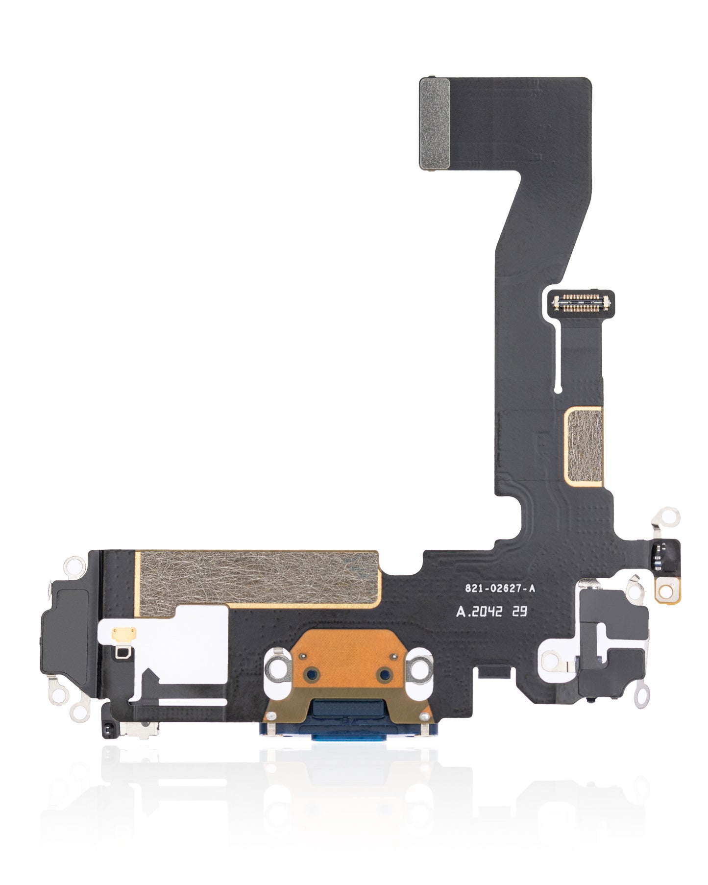 Charging Port Flex Cable For iPhone 12 Pro (Used OEM Pull) (Pacific Blue)