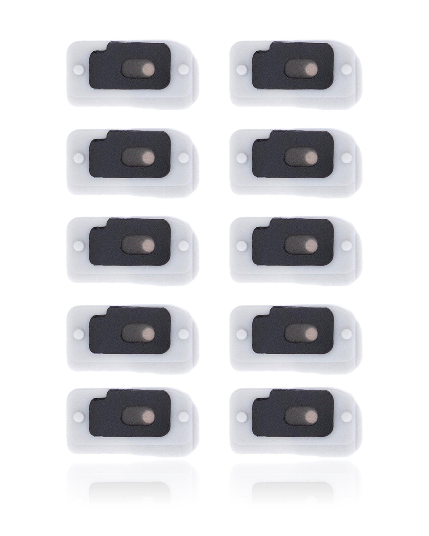 Flash Light / Power Flex Bracket With Microphone Mesh For iPhone 12 Pro (10 Pack)