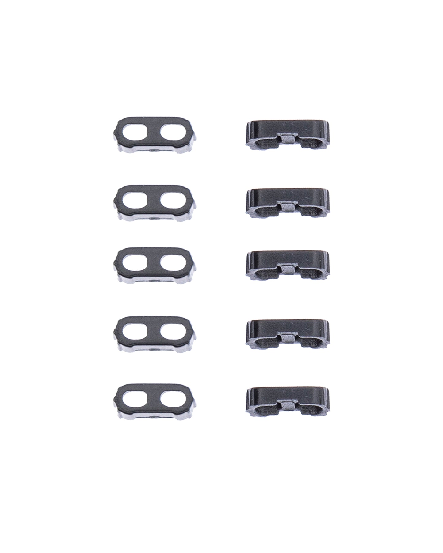Loudspeaker / Mic Mesh For iPhone 12 / 12 Pro (Black) (10 Pack)