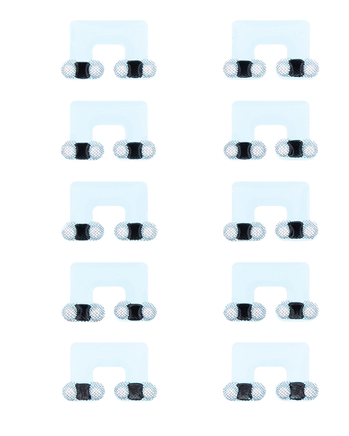 Loudspeaker / Mic Mesh For iPhone 12 Pro Max (10 Pack) (White)