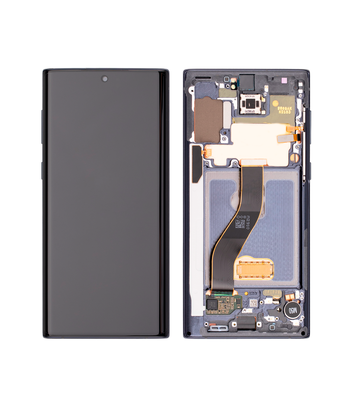 OLED Assembly With Frame For Samsung Galaxy Note 10 (Refurbished) (Aura Black)