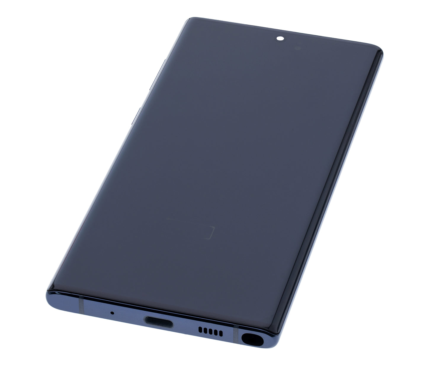 OLED Assembly With Frame For Samsung Galaxy Note 10 (Service Pack) (Aura Glow / Silver)