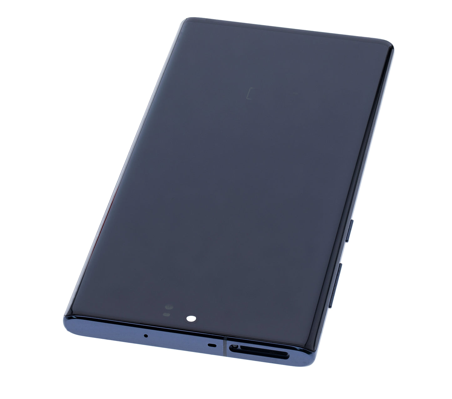 OLED Assembly With Frame For Samsung Galaxy Note 10 (Service Pack) (Aura Glow / Silver)