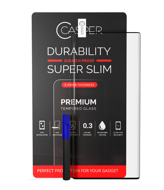 Casper UV Tempered Glass With Glue For Samsung Galaxy Note 10 (Case Friendly) (Retail Pack)