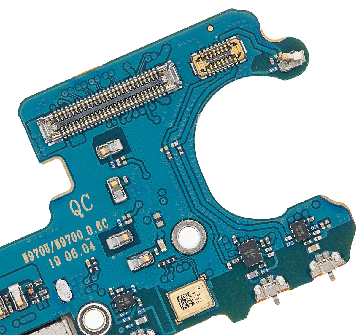 Charging Port With Board For Samsung Galaxy Note 10 (N970U) (US Version) (Premium)