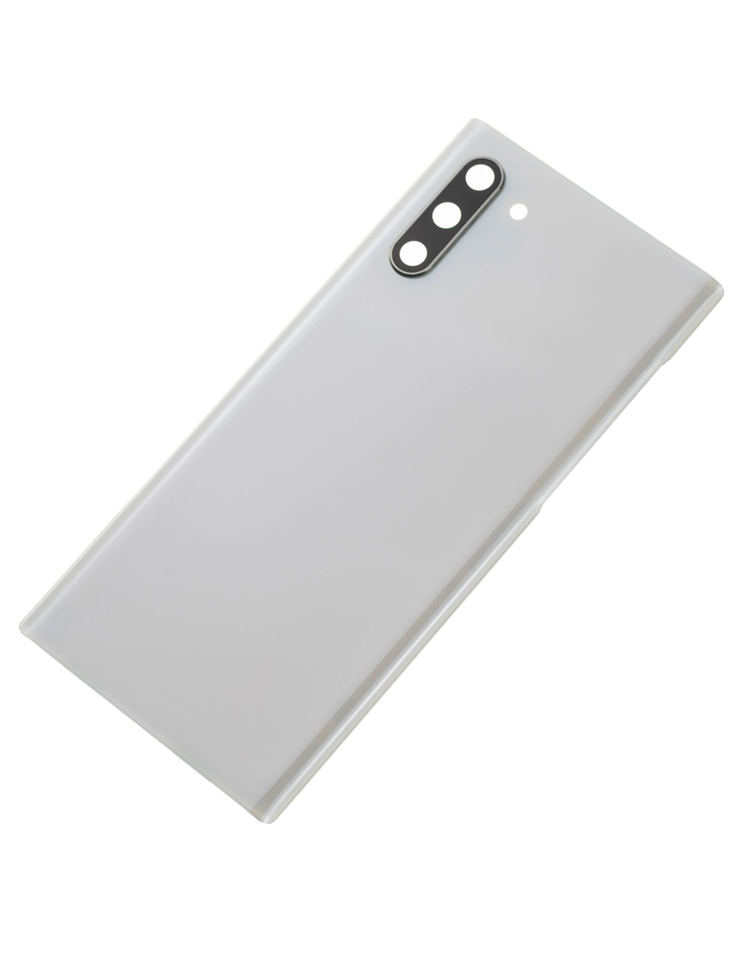 Back Cover Glass With Camera Lens For Samsung Galaxy Note 10 (No Logo) (Aftermarket Plus) (Aura White)