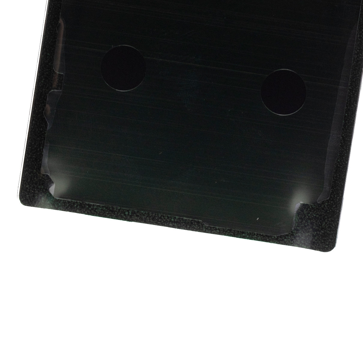Back Cover Glass With Camera Lens For Samsung Galaxy Note 10 (No Logo) (Aftermarket Plus) (Aura Black)