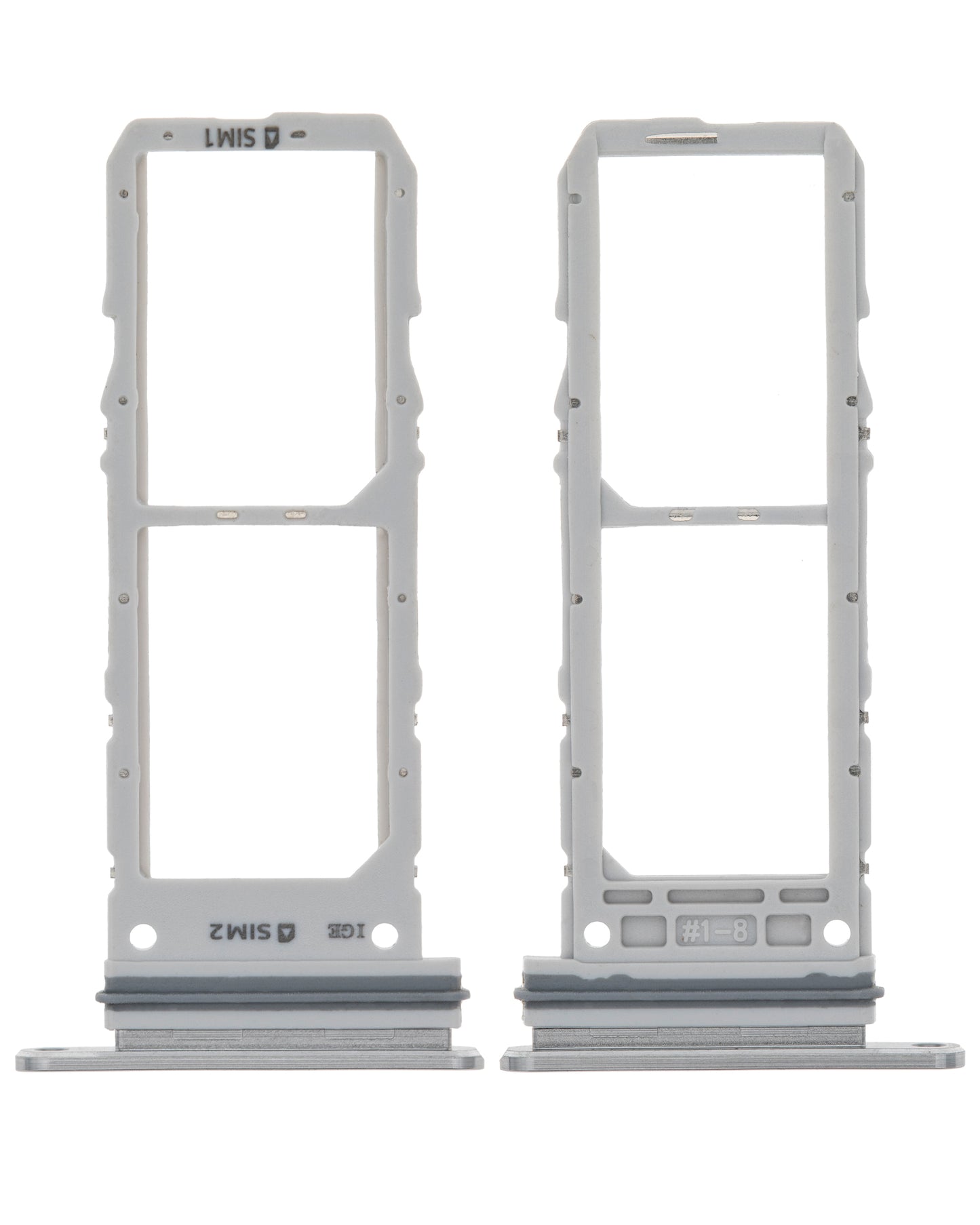 Dual Sim Card Tray For Samsung Galaxy Note 10 (Aura Glow / Silver)