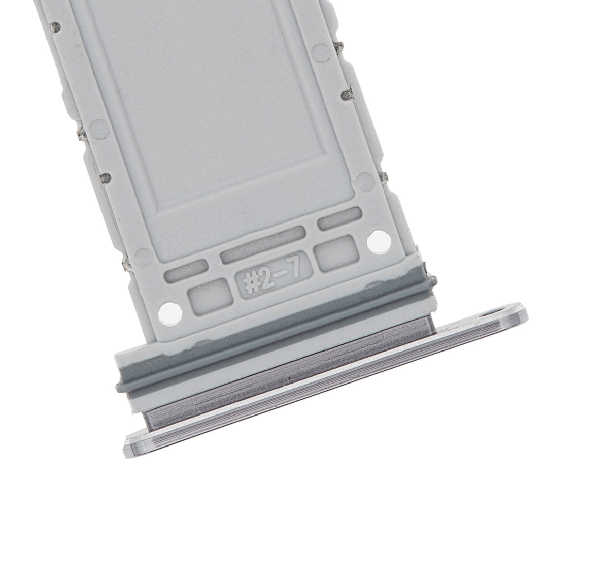 Single Sim Card Tray For Samsung Galaxy Note 10 (Aura Glow / Silver)