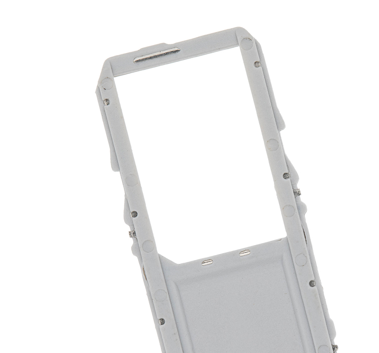Single Sim Card Tray For Samsung Galaxy Note 10 (Aura Glow / Silver)