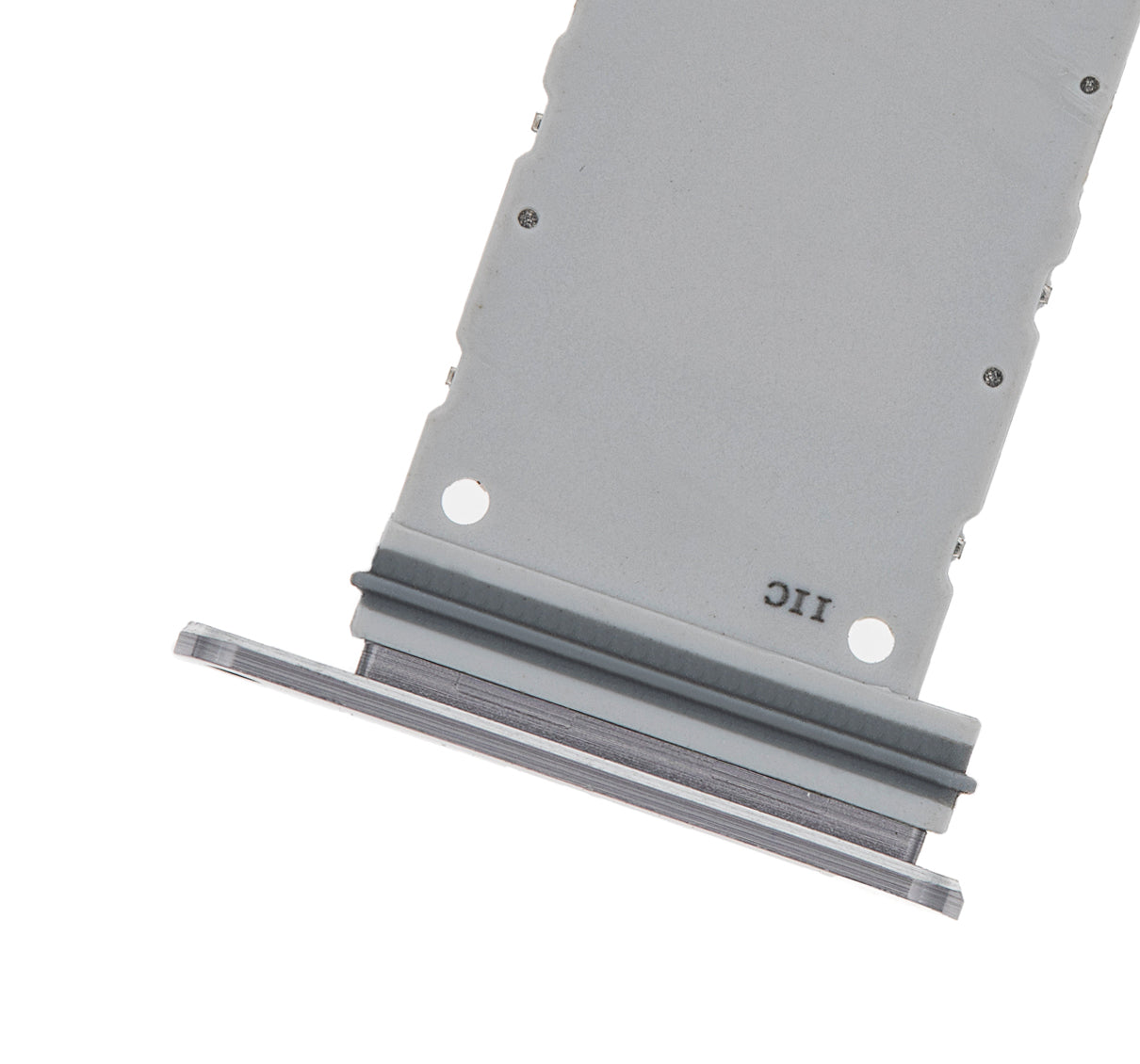 Single Sim Card Tray For Samsung Galaxy Note 10 (Aura Glow / Silver)