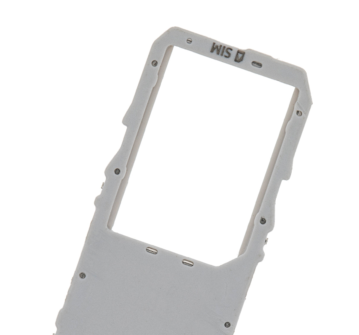 Single Sim Card Tray For Samsung Galaxy Note 10 (Aura Glow / Silver)