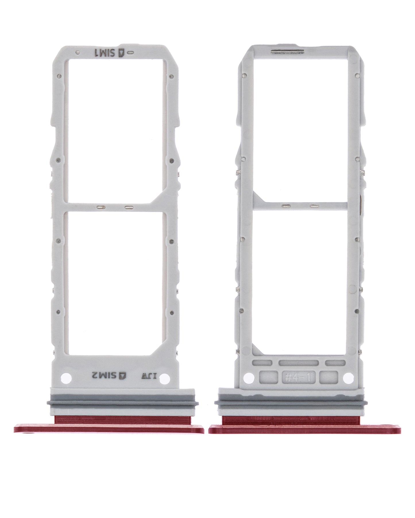 Dual Sim Card Tray For Samsung Galaxy Note 10 (Aura Red)
