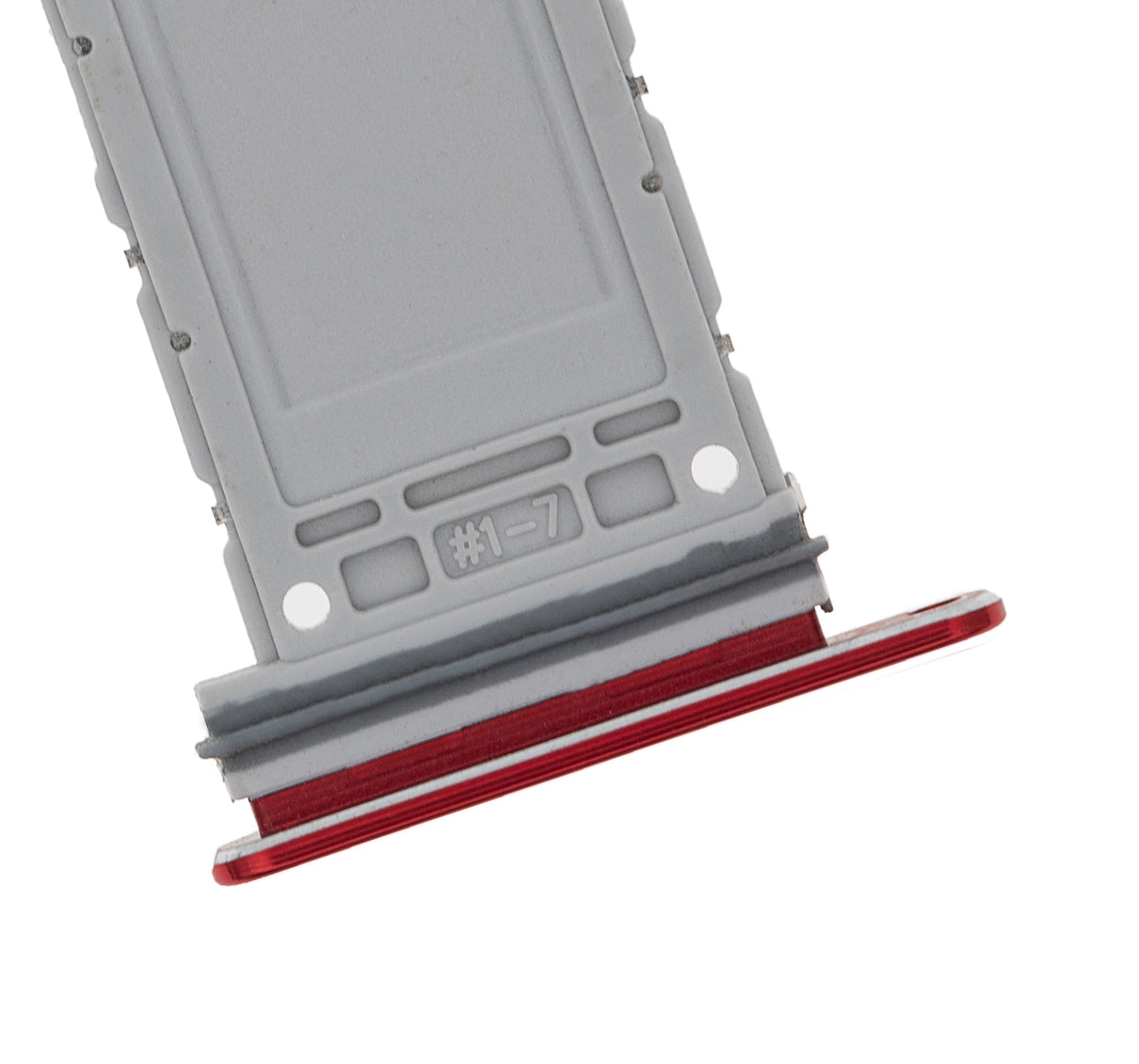 Single Sim Card Tray For Samsung Galaxy Note 10 (Aura Red)