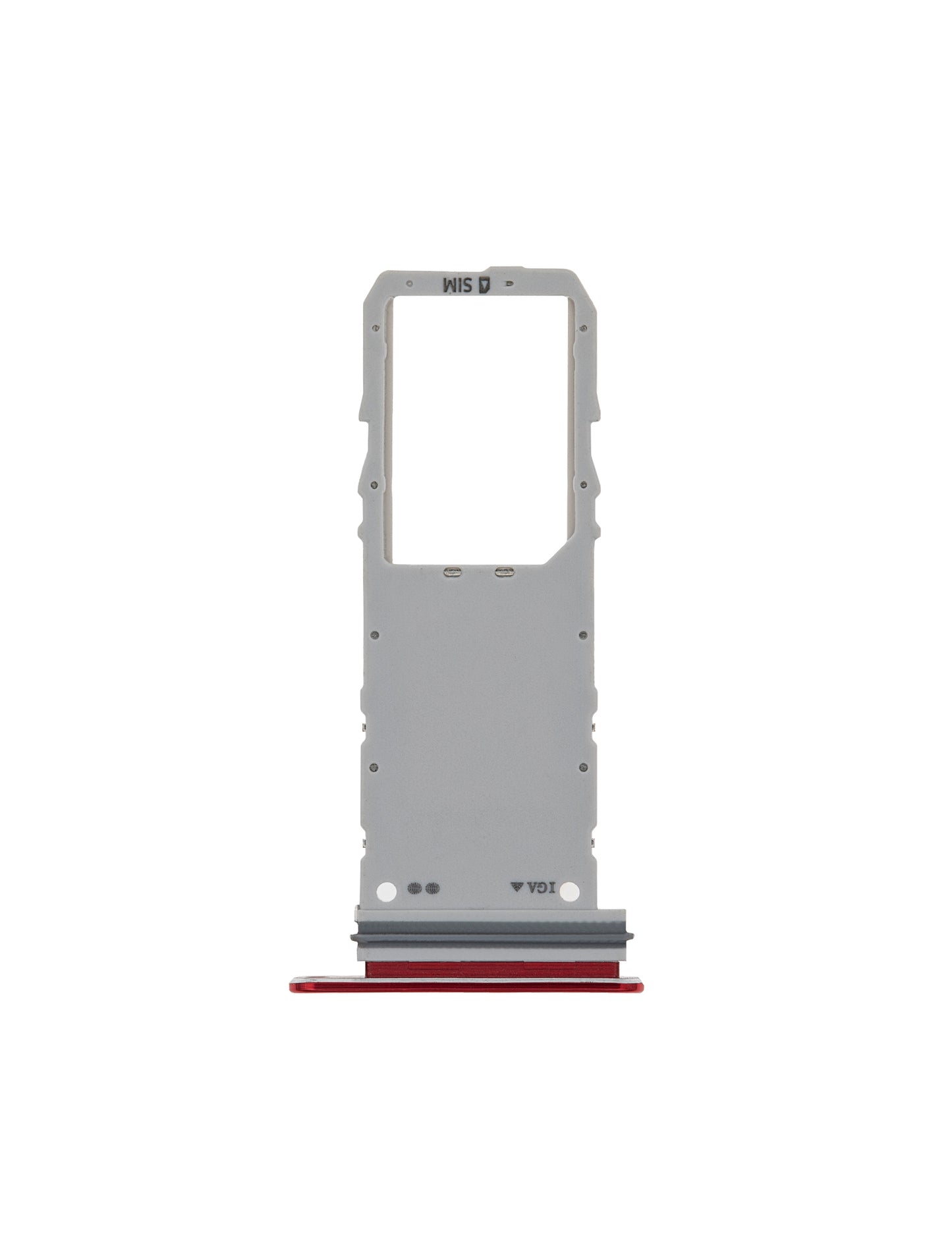 Single Sim Card Tray For Samsung Galaxy Note 10 (Aura Red)