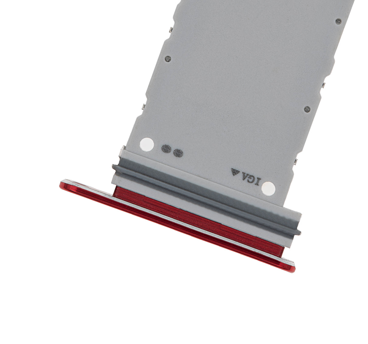 Single Sim Card Tray For Samsung Galaxy Note 10 (Aura Red)