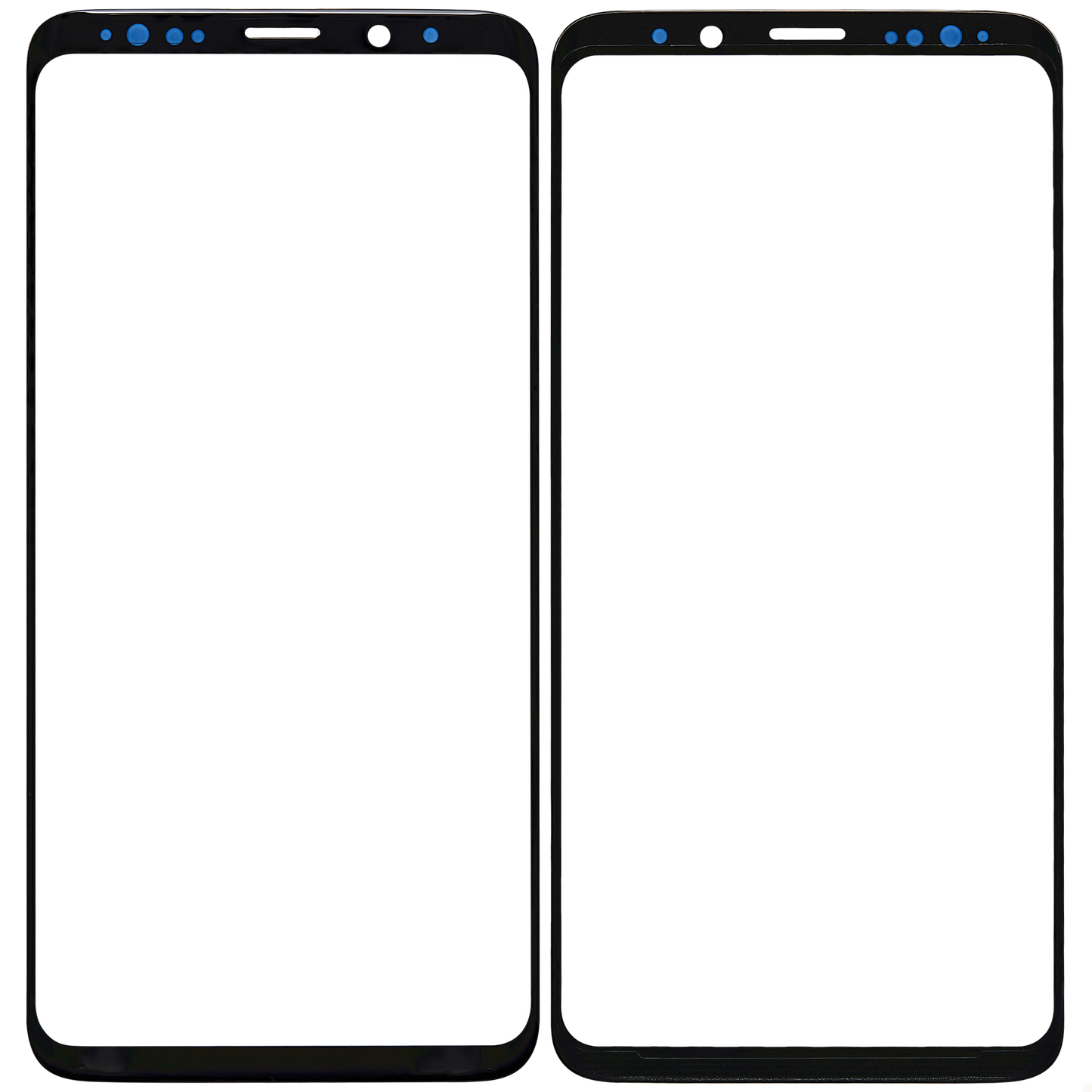 2 in 1 Front Glass With OCA Pre-Installed For Samsung Galaxy S9 Plus