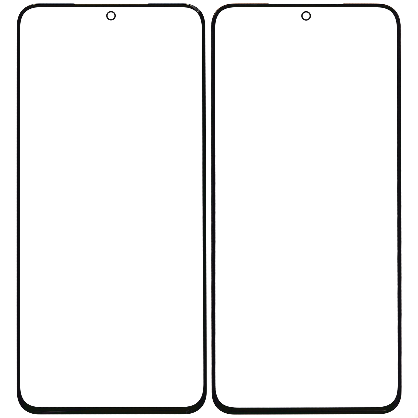 2 in 1 Front Glass With OCA Pre-Installed For Samsung Galaxy S20