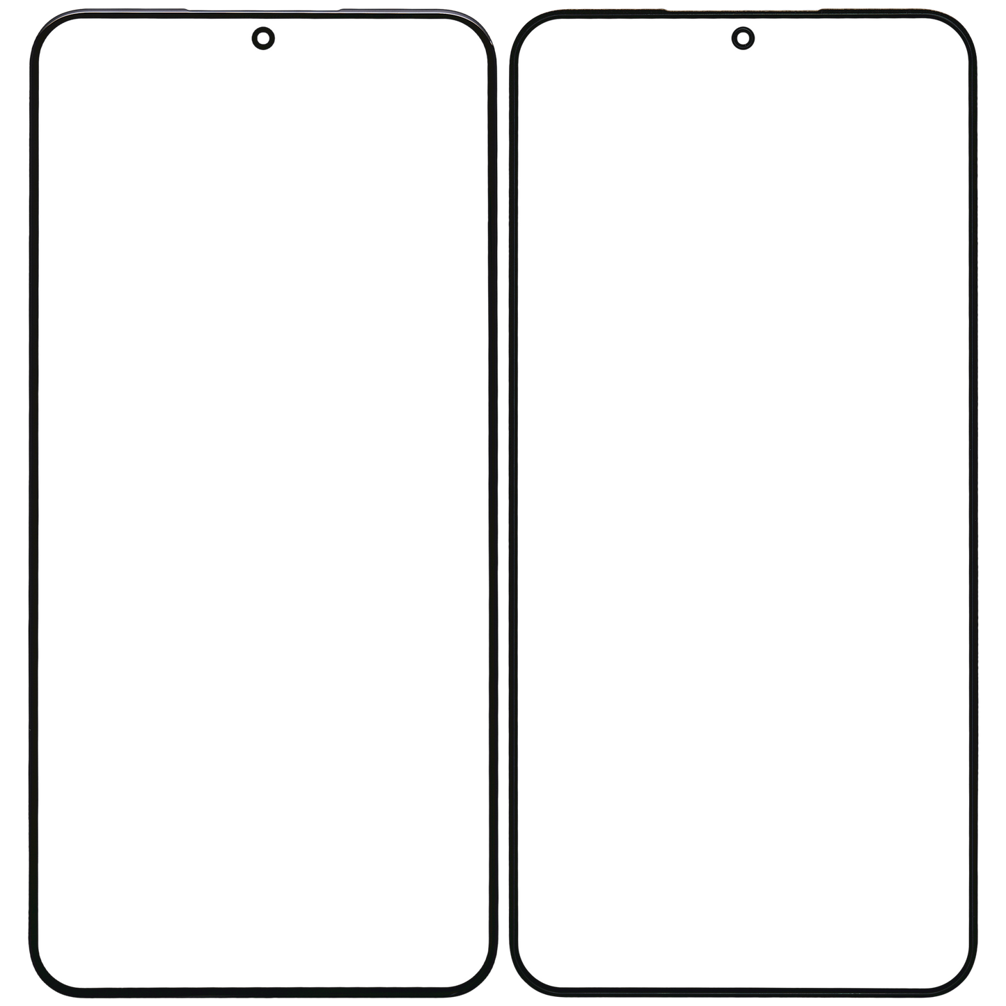 2 in 1 Front Glass With OCA Pre-Installed For Samsung Galaxy S22 Plus 5G