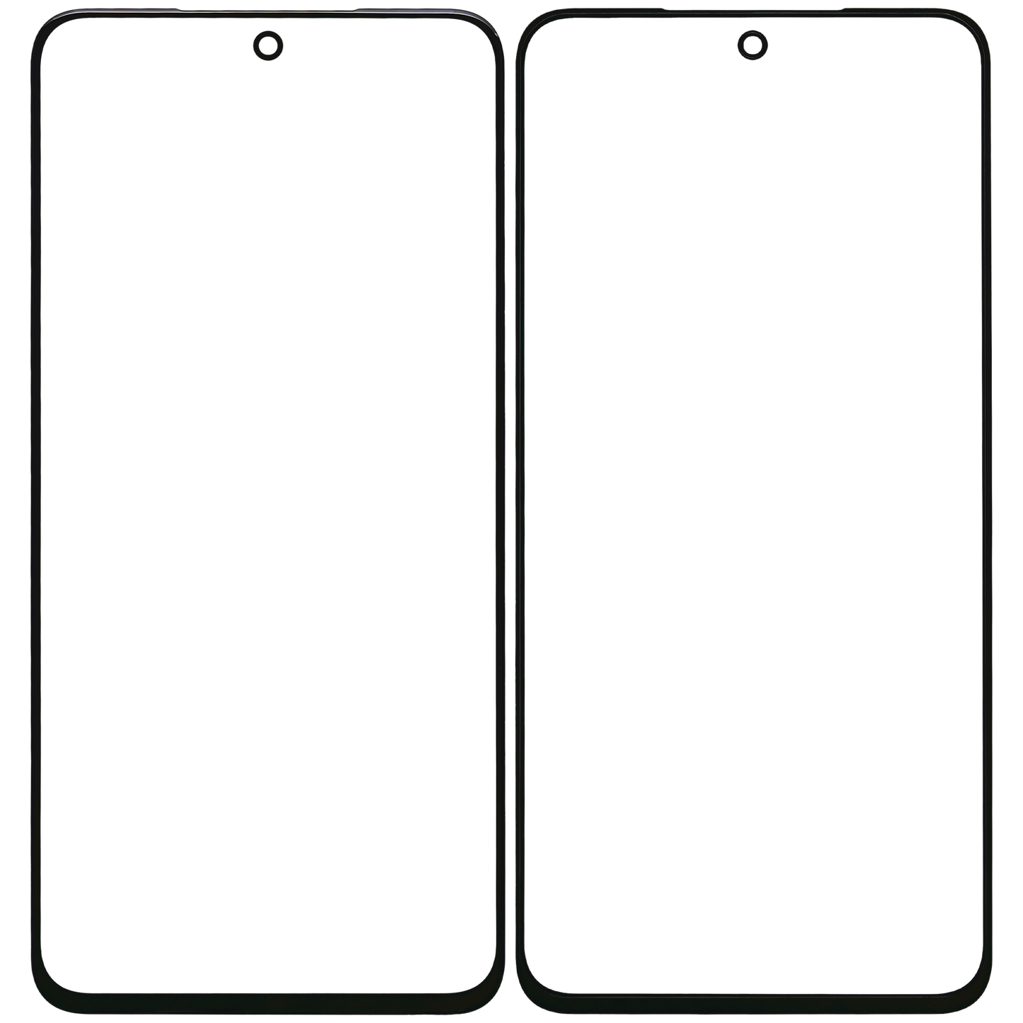 2 in 1 Front Glass With OCA Pre-Installed For Samsung Galaxy S21 FE 5G