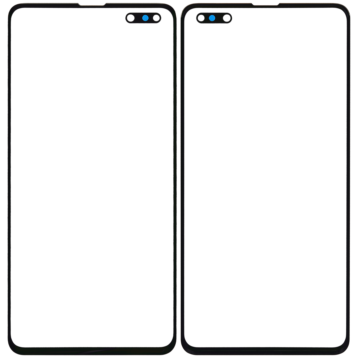2 in 1 Front Glass With OCA Pre-Installed For Samsung Galaxy S10 5G
