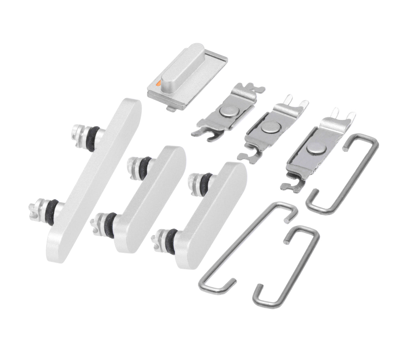 Hard Buttons (Power / Volume / Switch) For iPhone 12 Mini (White)