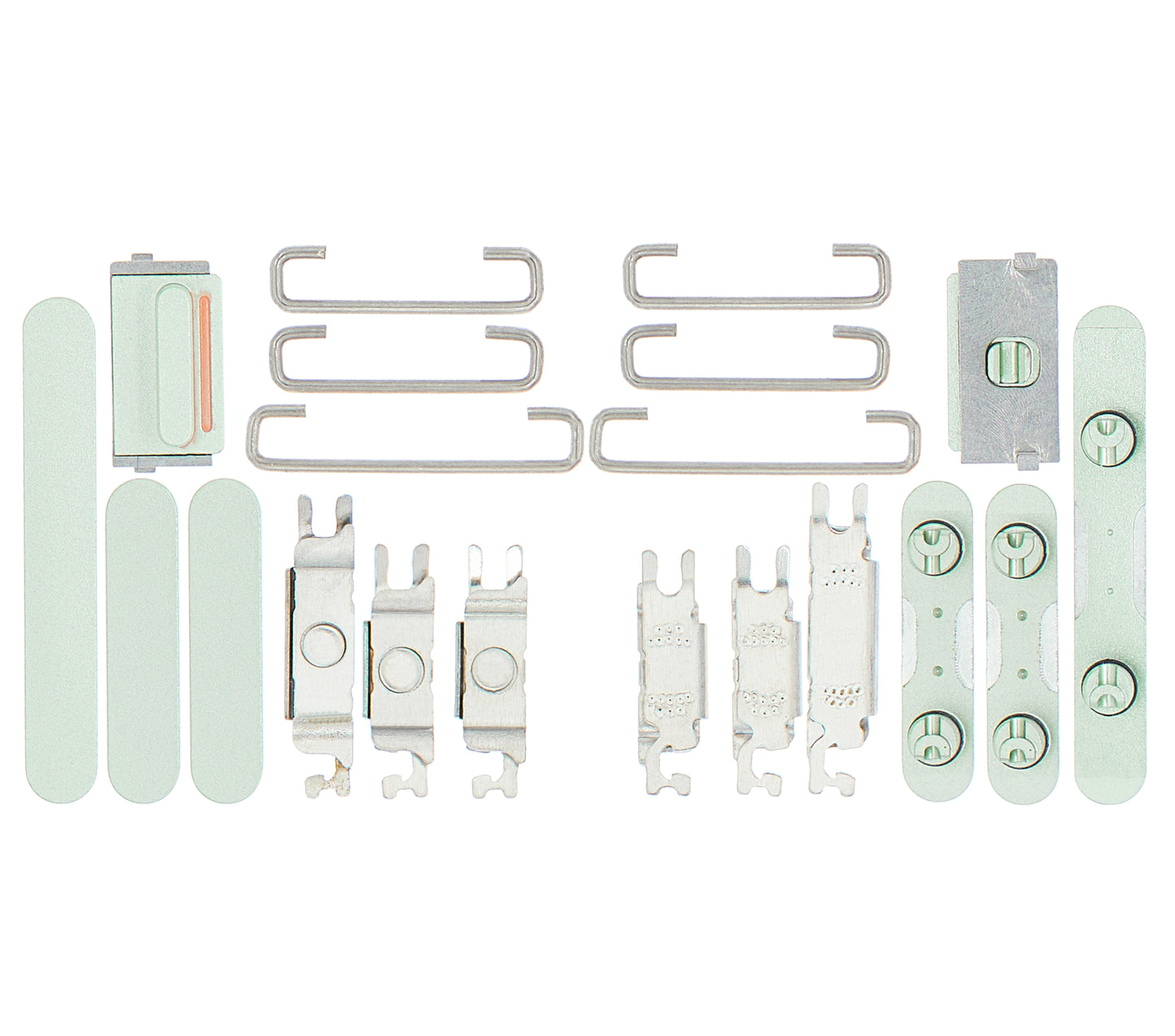 Hard Buttons (Power / Volume / Switch) For iPhone 12 Mini (Green)