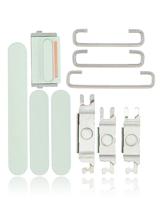 Hard Buttons (Power / Volume / Switch) For iPhone 12 Mini (Green)