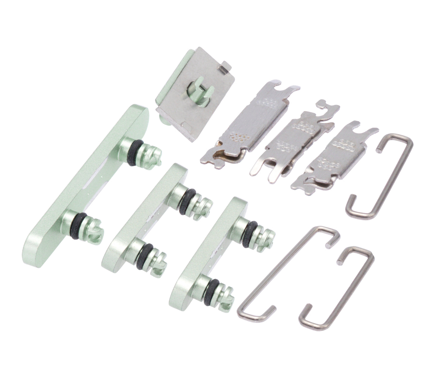 Hard Buttons (Power / Volume / Switch) For iPhone 12 Mini (Green)