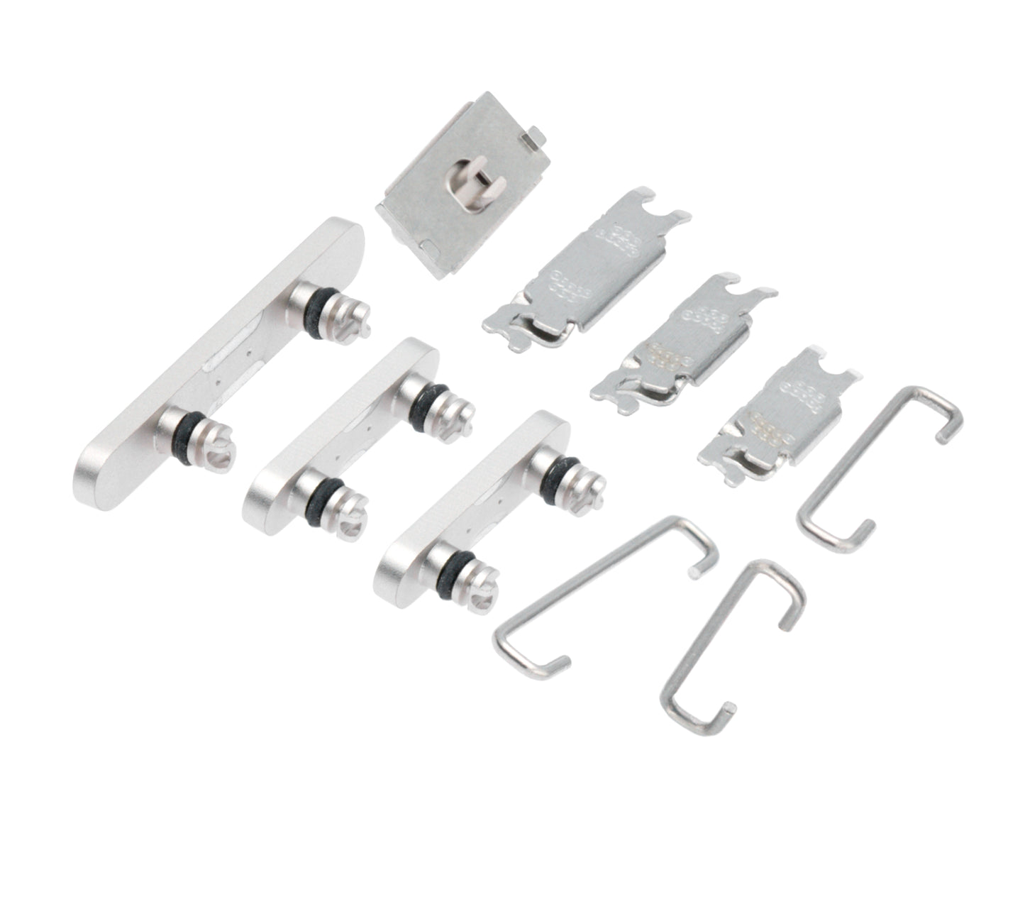 Hard Buttons (Power / Volume / Switch) For iPhone 12 (White)
