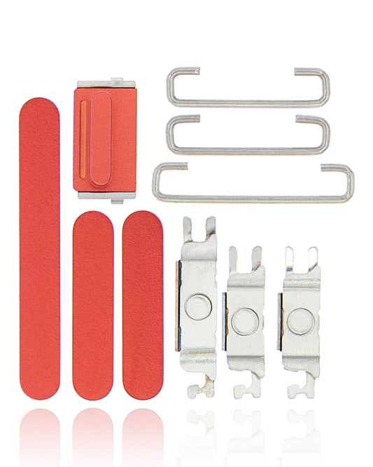 Hard Buttons (Power / Volume / Switch) For iPhone 12 (Red)