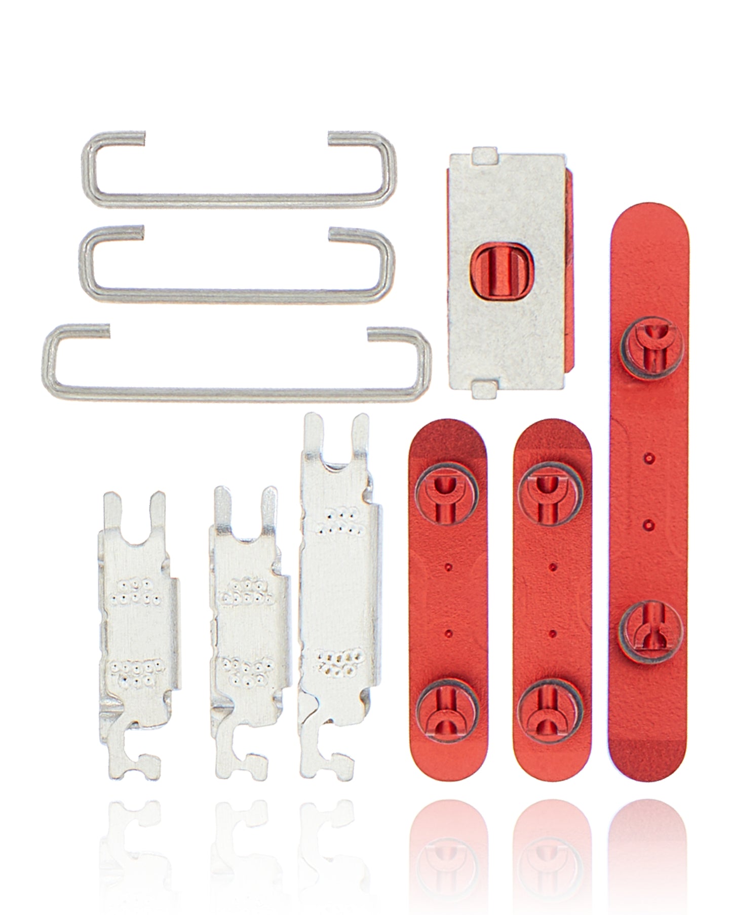 Hard Buttons (Power / Volume / Switch) For iPhone 12 (Red)