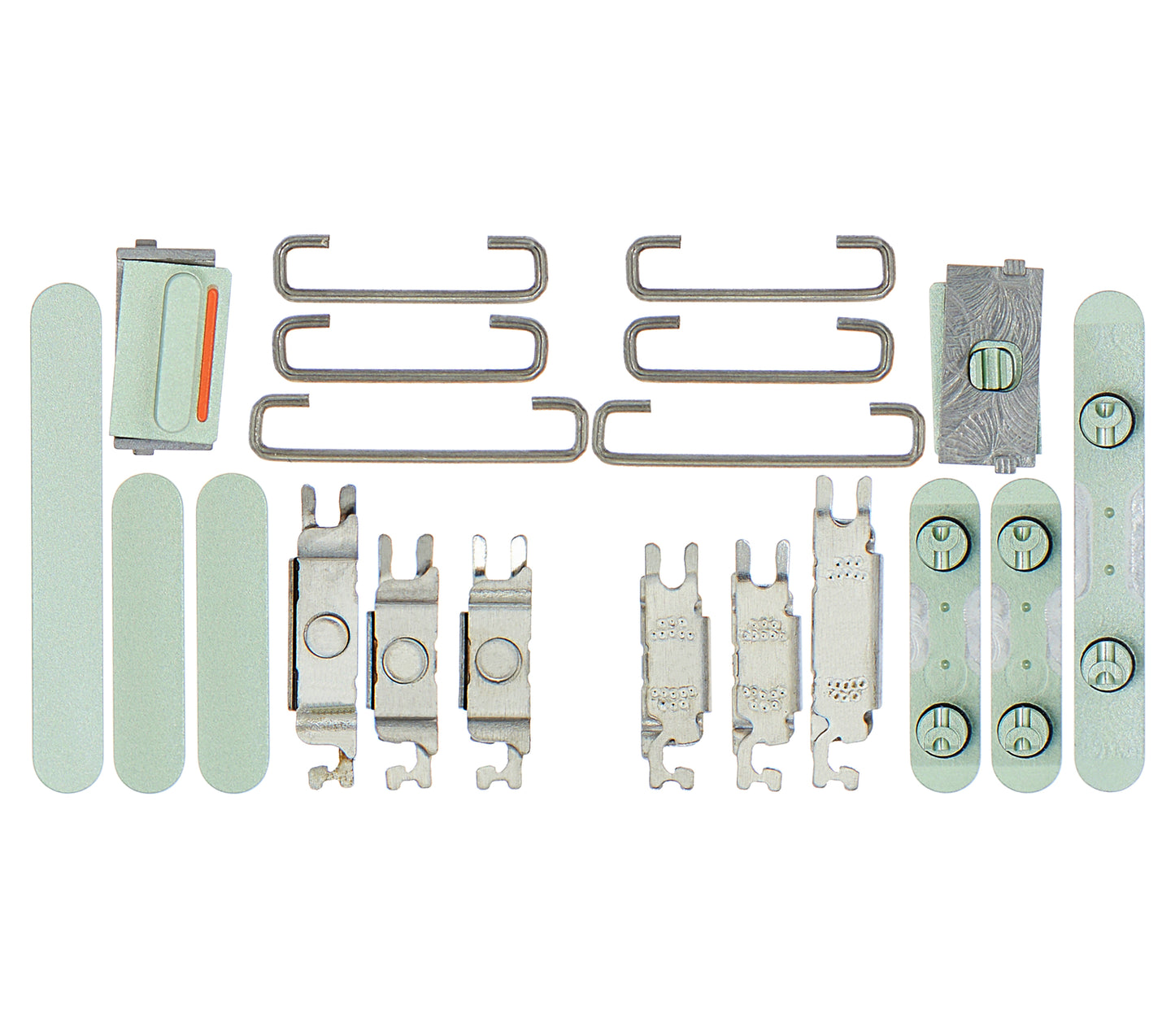 Hard Buttons (Power / Volume / Switch) For iPhone 12 (Green)
