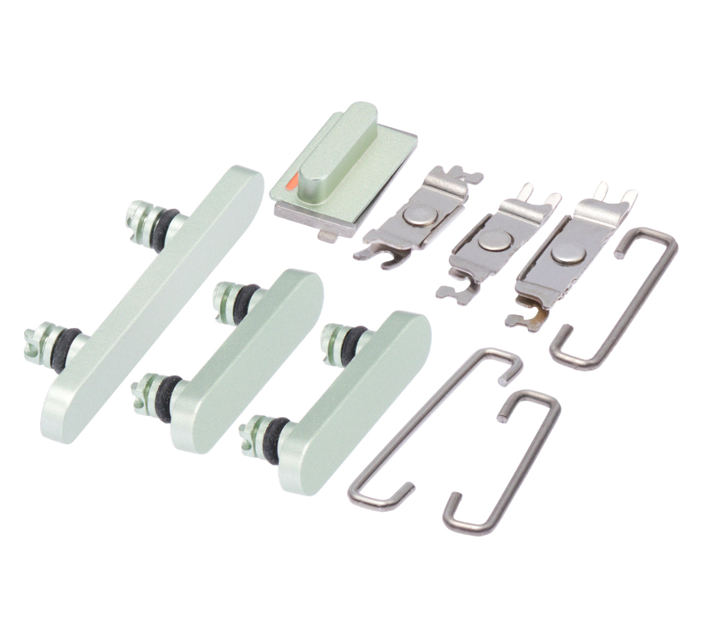 Hard Buttons (Power / Volume / Switch) For iPhone 12 (Green)