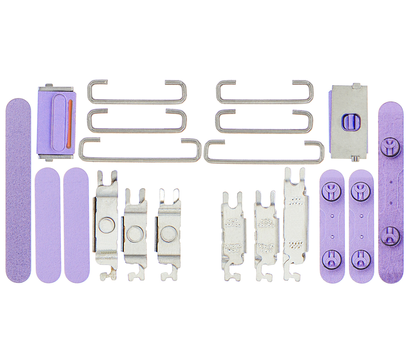 Hard Buttons (Power / Volume / Switch) For iPhone 12 (Purple)