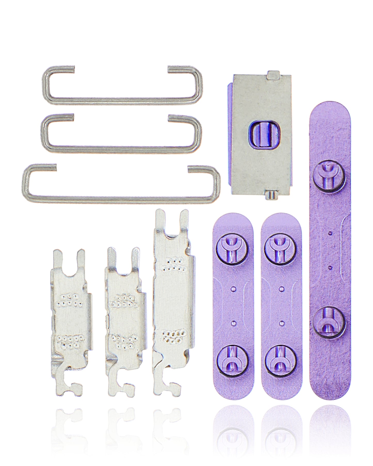 Hard Buttons (Power / Volume / Switch) For iPhone 12 (Purple)