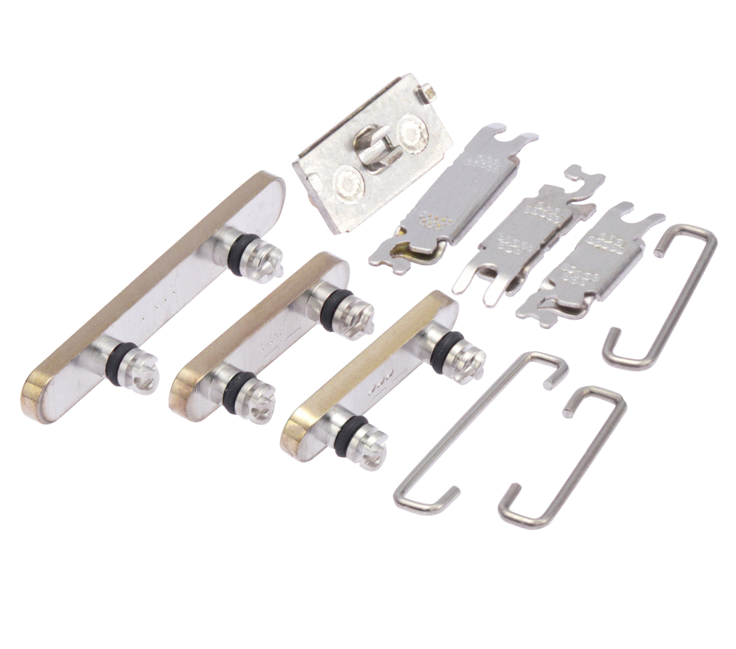Hard Buttons (Power / Volume / Switch) For iPhone 12 Pro / 12 Pro Max (Gold)