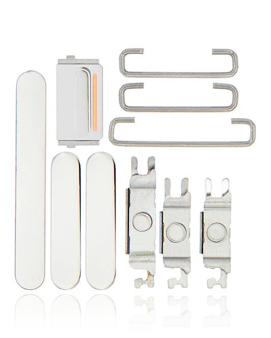 Hard Buttons (Power / Volume / Switch) For iPhone 12 Pro / 12 Pro Max (Silver)