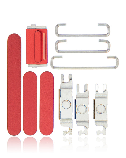 Hard Buttons (Power / Volume / Switch) For iPhone 13 / 13 Mini (Red)