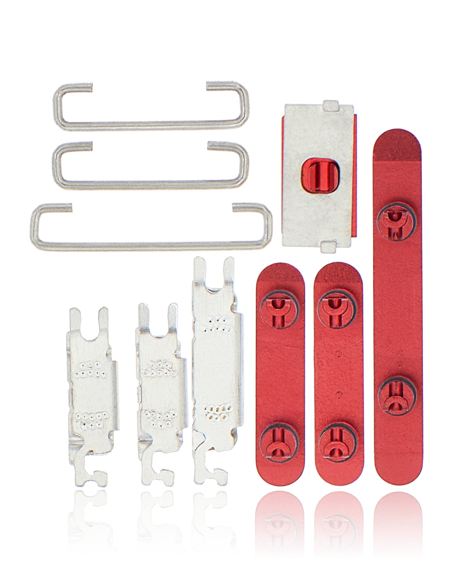 Hard Buttons (Power / Volume / Switch) For iPhone 13 / 13 Mini (Red)